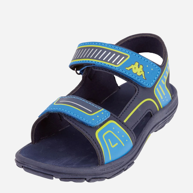 Дитячі сандалії для хлопчика Kappa Paxos K 260864K-6733 26 Синій/Чорний (4056142731599) - зображення 2