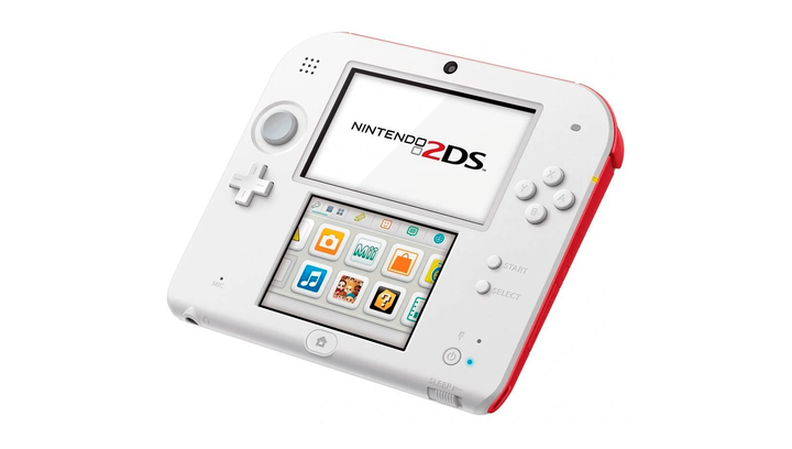 Консоль Nintendo 2DS Europe Модифікована 32GB White Red + 10 Вбудованих Ігор Б/У - зображення 3