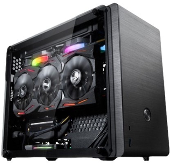 Obudowa Raijintek OPHION EVO Black (0R20B00098) - obraz 5