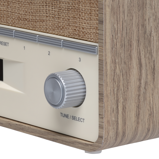 Odbiornik radiowy Denver DAB-36 Lightwood (5706751072215) - obraz 4