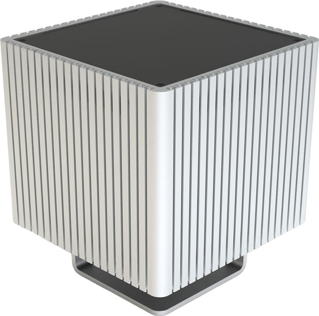 Obudowa Streacom DB4 Fanless Cube Case Silver (ST-DB4S) - obraz 1