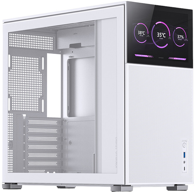 Obudowa Jonsbo D41 MESH Screen White (6970620552583) - obraz 4