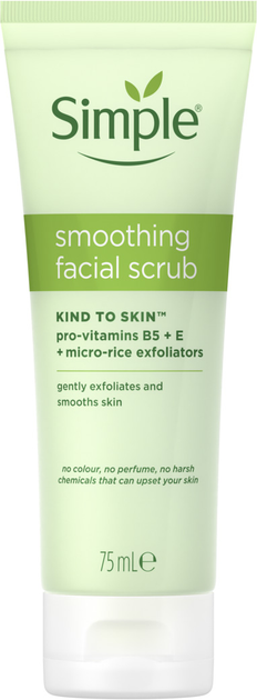 Выравнивающий скраб для лица Simple Smoothing Facial Scrub 75 мл (5011451103894) 
