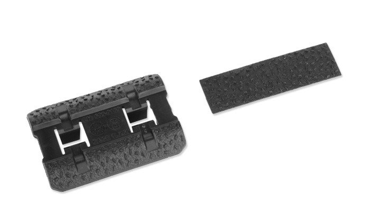 Полімерні захисні накладки Magpul на монтажні отвори цівки M-LOK Rail Cover Type 2 (6 шт.) MAG603-BLK - зображення 2