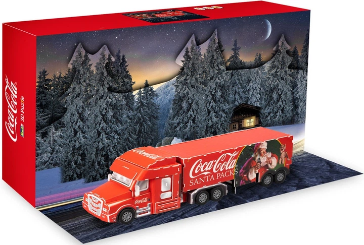 Rozetka.pl | 3D Пазл Revell Adventskalender Coca-Cola Truck 42.5 x