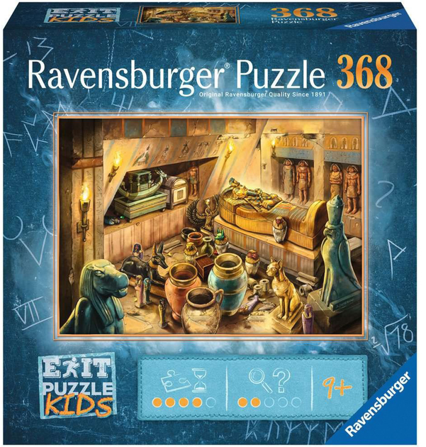 Пазл Ravensburger Exit Kids In Ancient Egypt 70 x 50 см 368 деталей (4005556133604) - зображення 1