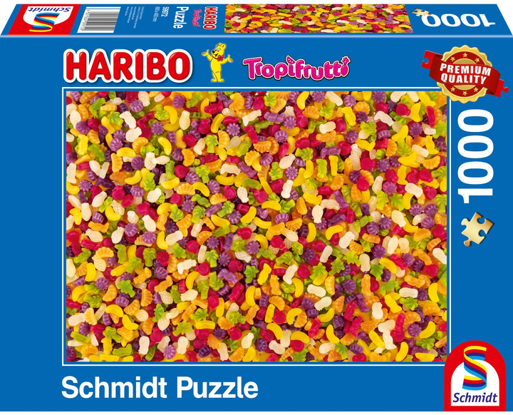 Puzzle Schmidt Haribo Tropifrutti 69.3 x 49.3 cm 1000 elementów (4001504599720) - obraz 1