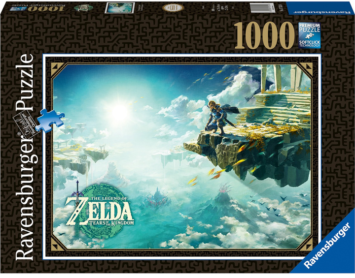 Puzzle Ravensburger Zelda 70 x 50 cm 1000 elementów (4005556175314) - obraz 1