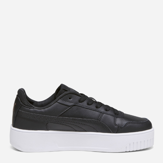 Акція на Підліткові кеди для дівчинки Puma 39384602 38 Puma Black-Puma Black-Rose Gold-Puma White від Rozetka