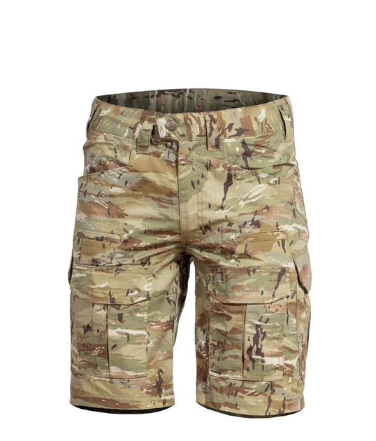 Шорти тактичні PENTAGON Lycos Short Pants із надміцного матеріалу Rip-Stop Multicam (Розмір 50) - зображення 1