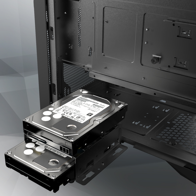 Obudowa Raijintek SILENOS MS Black (0R20B00204) - obraz 6
