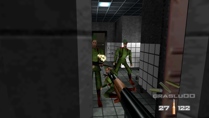 Игра Nintendo N64 GoldenEye 007 Europe Английская Версия Только Картридж Б/У - Фото 3 Игра Nintendo N64 GoldenEye 007 Europe Английская Версия Только Картридж Б/У - изображение 3