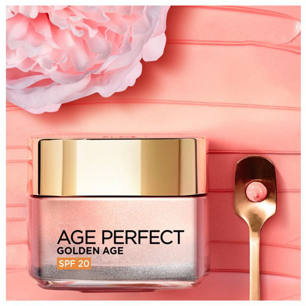 Денний крем для обличчя L'Oreal Paris Age Perfect Golden Age SPF 20 50 мл (3600523917266) - зображення 2