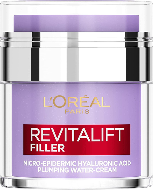 Крем для обличчя L'Oreal Paris Revitalift Filler Replumpling Water Cream 50 мл (3600524070595) - зображення 1