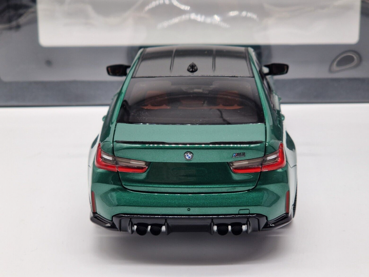 Модель автомобіля BMW M3 Competition (G80) Isle of Man Green