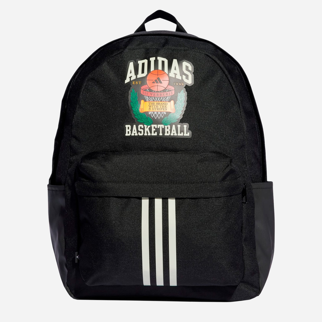 Акція на Рюкзак спортивний тканинний 27.7 л Adidas Hoops Bp JD6649 Чорний від Rozetka