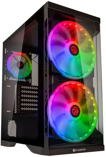 Obudowa Raijintek Silenos Pro A-RGB Black (0R20B00180) - obraz 1