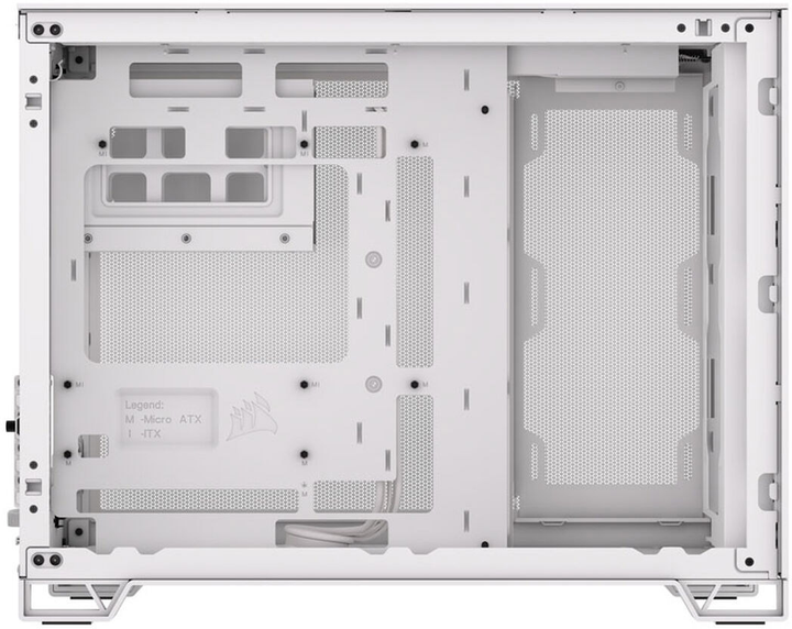 Obudowa Corsair 2500D Airflow White (CC-9011264-WW) - obraz 6