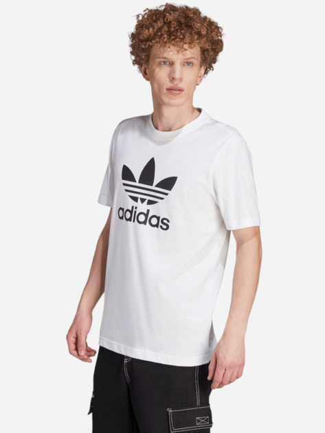 T-shirt bawełniany męski adidas IM4494 L Biały (4066761493815) - obraz 1