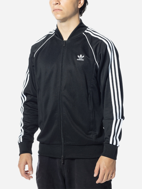 Bluza sportowa męska rozpinana adidas Sst Tt IM4545 S Czarna (4066761462361) - obraz 1