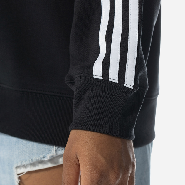 Bluza damska bez kaptura oversize adidas Originals Adicolor Classics Oversized Sweatshirt W IK6605 XXS Czarna (4066763390891) - obraz 4