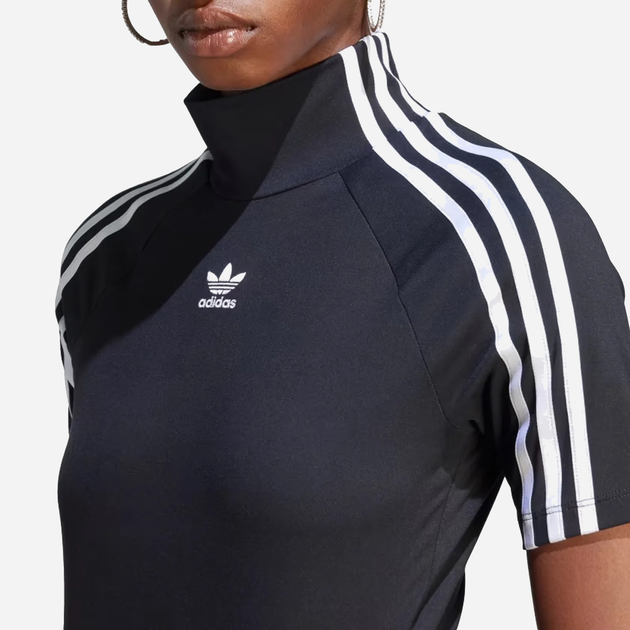 Top damski krótki adidas IV9323 S Czarny (4067886971691) - obraz 3