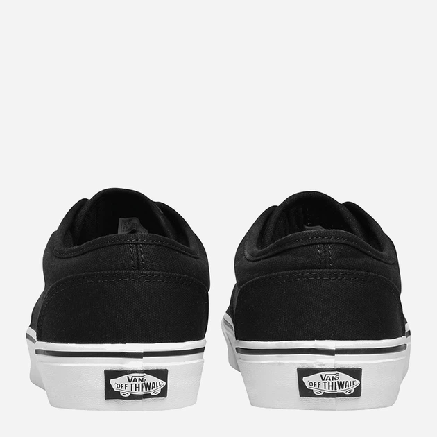 Tenisówki męskie do kostki Vans Atwood Canvas 44.5 (11US) Czarny/Biały (766182062648) - obraz 4