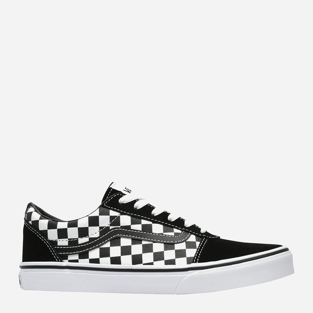 Tenisówki męskie do kostki Vans Ward Checkered 42.5 (9.5US) Czarny/Biały (191931305491) - obraz 1