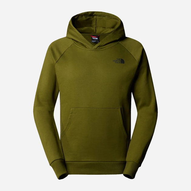 Худі чоловіче The North Face Raglan Redbox NF0A2ZWUPIB XL Оливкове (196575387698) - зображення 1