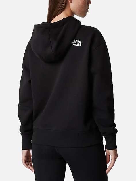 Худі жіноче The North Face Essential Hoodie W NF0A7ZJDQLI S Чорне (196575520330) - зображення 2