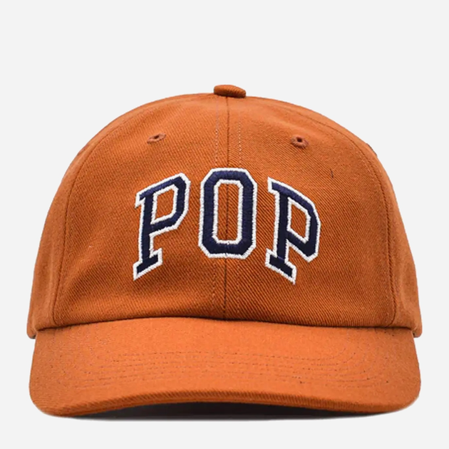 Кепка Pop Trading Company Arch Sixpanel POPSS24-08-009 One Size Помаранчева (8720261920696) - зображення 1