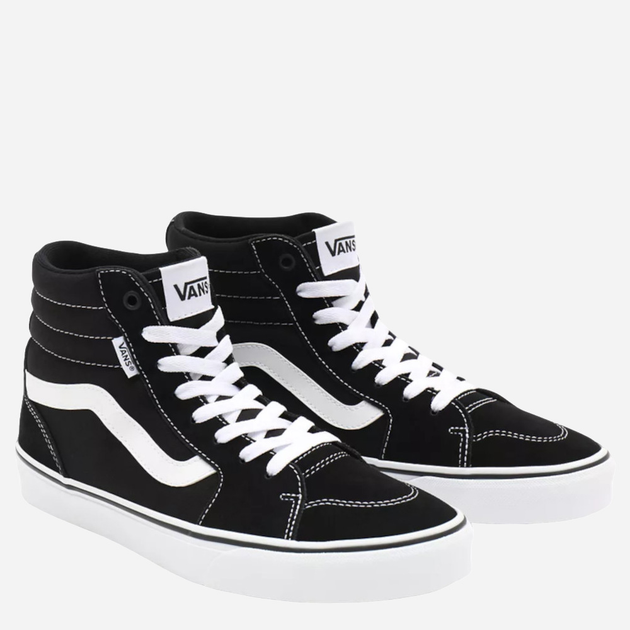 Чоловічі кеди високі Vans Filmore Hi 43 (10US) Чорний/Білий (195437364020) - зображення 3