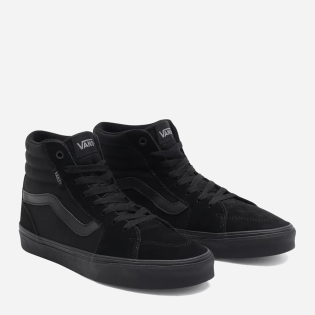 Чоловічі кеди високі Vans Filmore Hi 43 (10US) Чорні (195437373237) - зображення 3