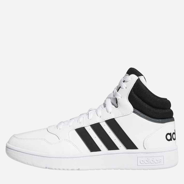 Sneakersy męskie wysokie adidas Hoops 3.0 Mid 44.5 (10UK) Białe (4064053690454) - obraz 3