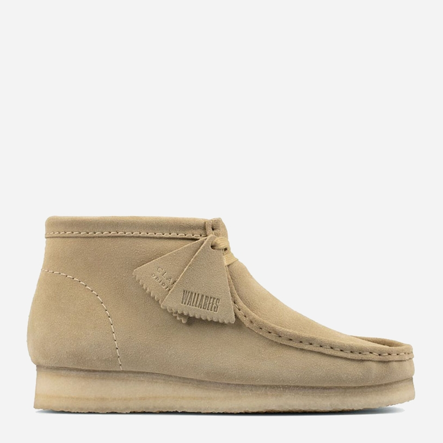 Чоловічі мокасини Clarks Originals Wallabee Boot 26155516 44.5 Бежеві (5059304189947) - зображення 1