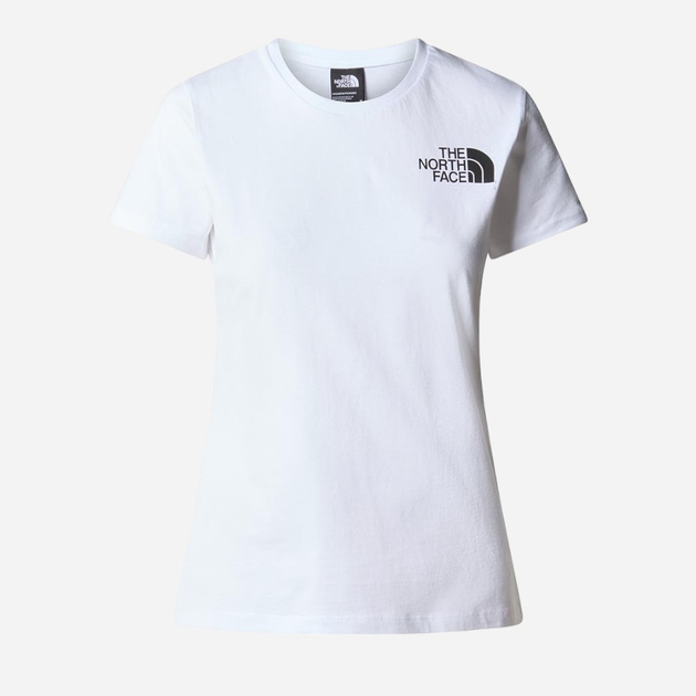 T-shirt bawełniany damski The North Face NF0A8951FN4 S Biały (197063501633) - obraz 1