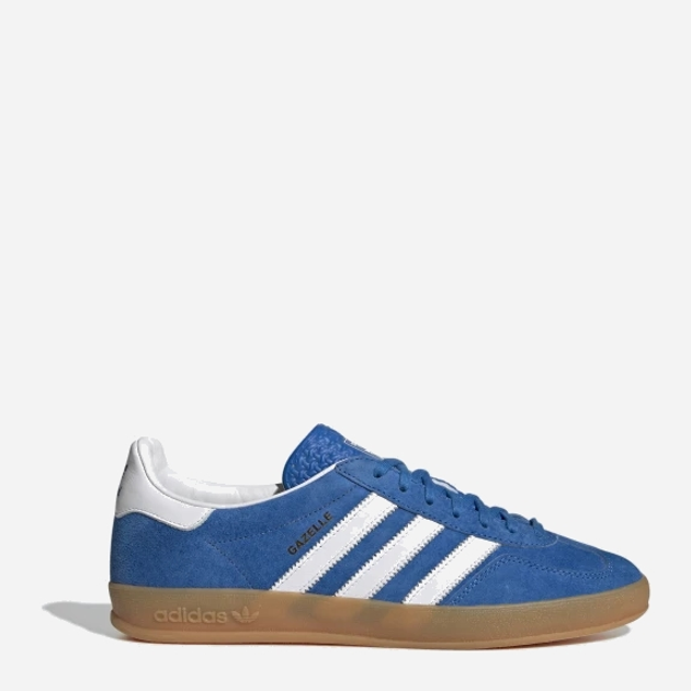 Sneakersy męskie do kostki adidas Originals Gazelle Indoor H06260 40 Niebieskie (4066746182307) - obraz 1