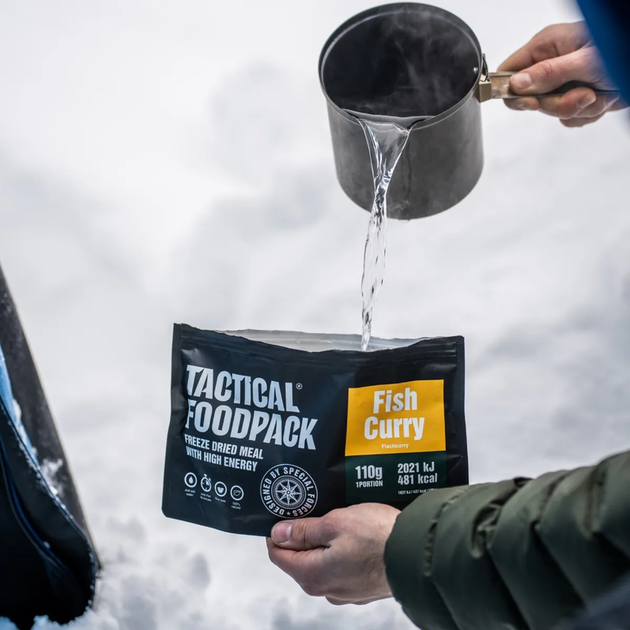 Сухий пайок Tactical Foodpack® - Каррі з рисом і рибою 90 г (16550480) M-T - зображення 2