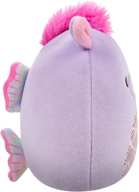 Maskotka Squishmallows Little Plush Quayn Purple Hippocampus w/Scale Belly13 cm (0196566418042) - obraz 2