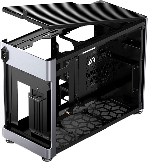 Obudowa Jonsplus i100 Pro Mini-ITX Silver (i100PRO-A Silver) - obraz 8