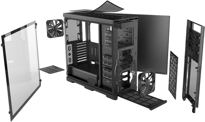 Корпус Phanteks Enthoo Pro FT Black (PH-ES614P_BK) - зображення 11