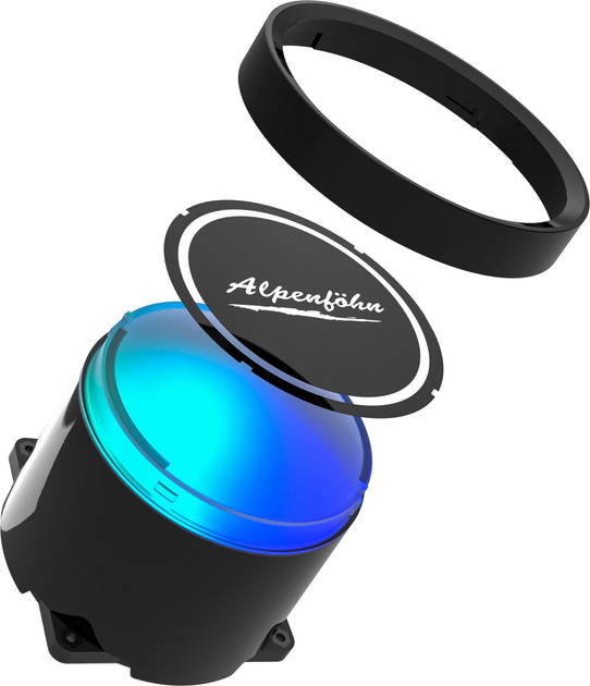 Система водяного охолодження Alpenfohn Gletscherwasser 280 Black (84000000193) - зображення 8
