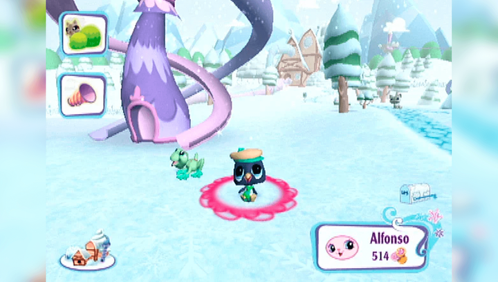 Игра Nintendo DS Littlest Pet Shop: Winter Английская Версия + Коробка Б/У - изображение 4