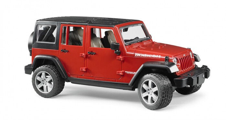 Jeep Bruder Wrangler Rubicon Unlimited (4001702025250) - obraz 2