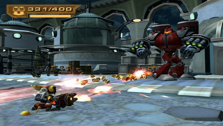 Игра Sony PlayStation 2 Ratchet & Clank 3 Europe Английская Версия Б/У - изображение 5