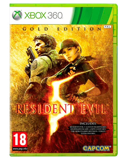 Игра Microsoft Xbox 360 Resident Evil 5 Gold Edition Английская Версия Б/У - Фото 1 Игра Microsoft Xbox 360 Resident Evil 5 Gold Edition Английская Версия Б/У - изображение 1