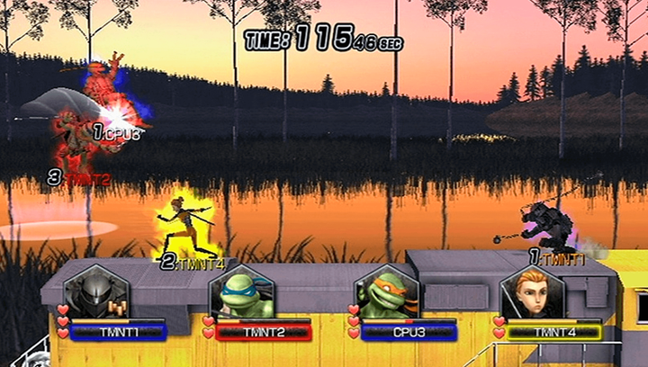 Игра RMC PlayStation 2 Teenage Mutant Ninja Turtles: Smash-Up Английская Версия - изображение 4