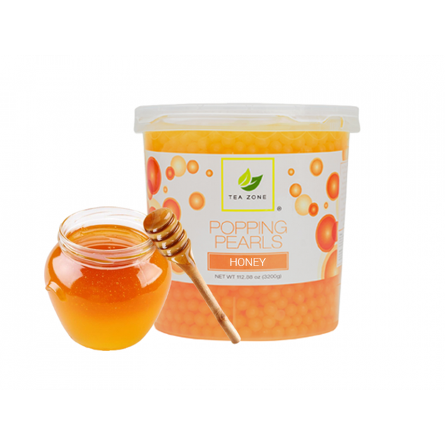 Кульки для Bubble tea (Бабл Ті) зі смаком Меду 3,2 кг - Фото 1 Кульки для Bubble tea (Бабл Ті) зі смаком Меду 3,2 кг - зображення 1