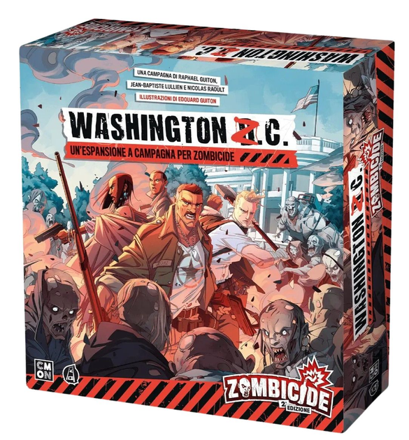 Доповнення до настільної гри Asmodee Zombicide: Washington ZC (3558380094661) - зображення 1