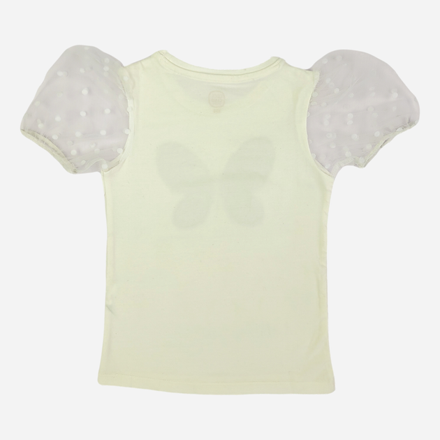 Дитяча футболка для дівчинки Cool Club CCG2410753 104 см Кремова (5903977146168) - зображення 2